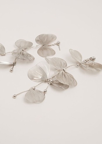 Phase Eight Petal Drop Jewellery Silver Canada | JYNPDQ-963